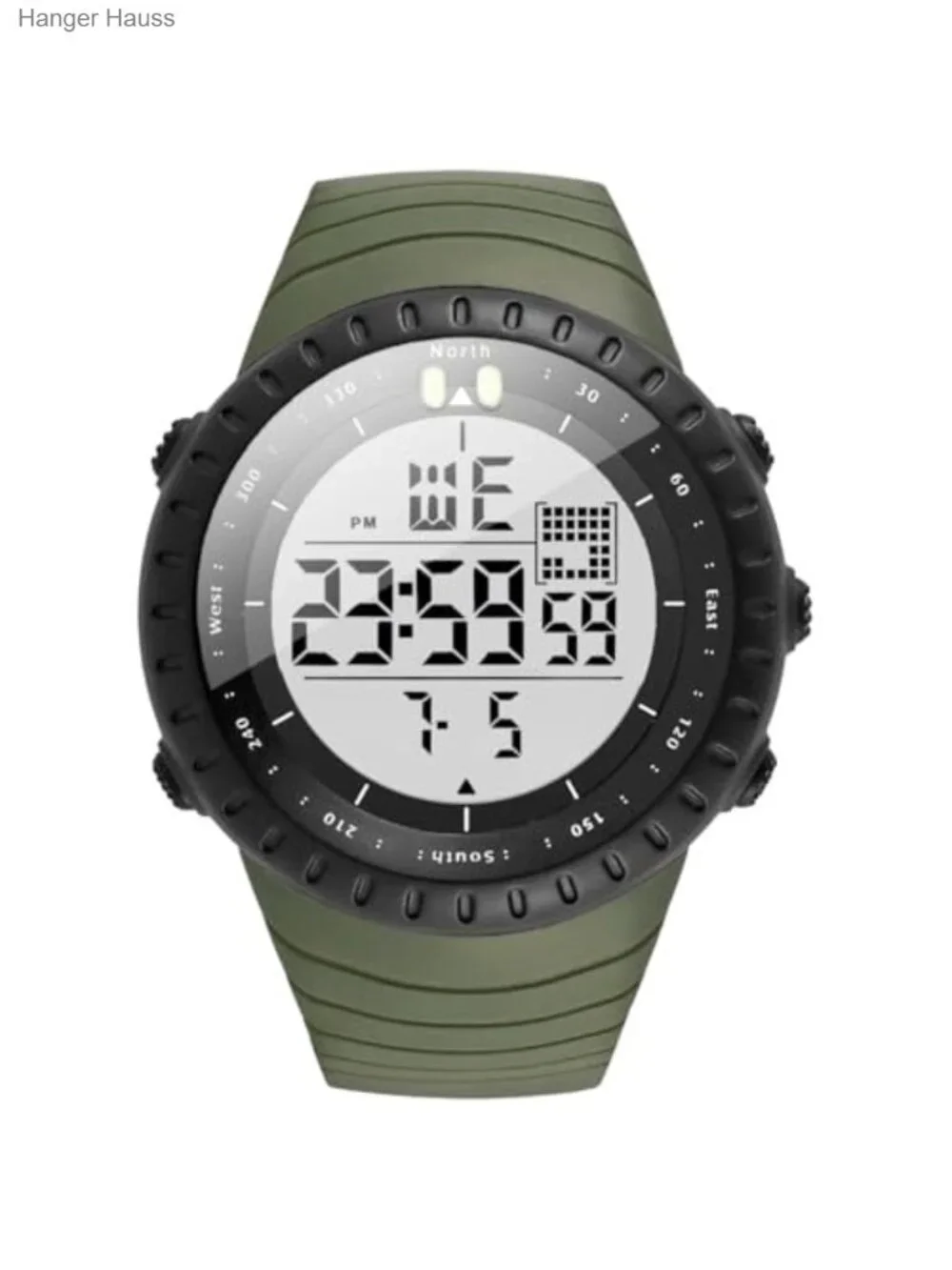 Men's Military Sports Watch Digital LED Alarm Stopwatch Water Resistant Date